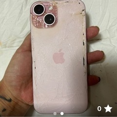iPhone15ピンク　ジャンク品の画像