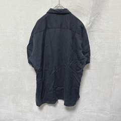 【GU ジーユー】メンズ ゆったり 半袖 カットソー　M 黒　ブラックの画像