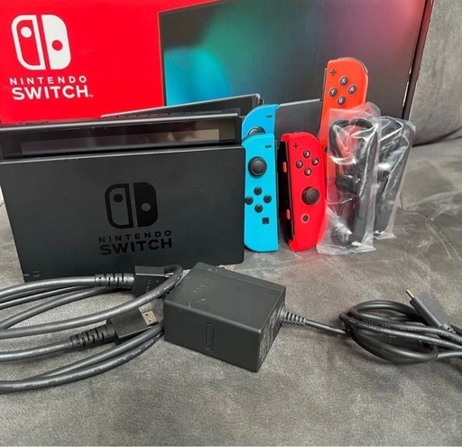 【美品】任天堂Switch本体 付属品付き