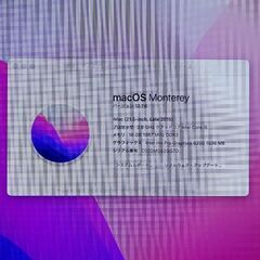 iMac 21.5inch iOS Monterey メモリ16GB フュージョンドライブ1TB 2015Late A1418の画像