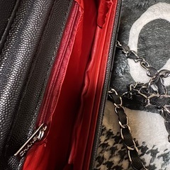 CHANEL チェーンバッグ ブラックの画像