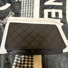 CHANEL チェーンバッグ ブラックの画像