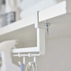 【tower】収納場所に合わせて伸縮可能な収納ハンガーの画像