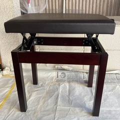 キーボード 電子ピアノ ピアノ　用 椅子 ベンチシート 高さ調節　昇降機能付きの画像