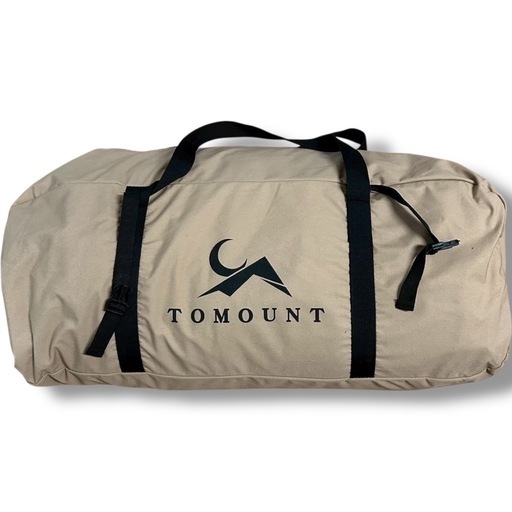 【キャンプやアウトドアに☆】TOMOUNT トマウント 5～6人用テント ベージュ 釣り グランピング