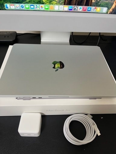 macbook air 2022　M2 16gb 512gb シルバー