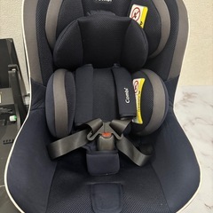 美品　コンビ　プロガードisofix エッグショック　紺色　シートベースの画像