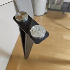 東京都東村山市直接引き取り限定！ジャンク ダイニングテーブル ガラス 丸テーブル 100cm 単品 おしゃれ 円形 カフェ風 丸いテーブル 丸型テーブルの画像