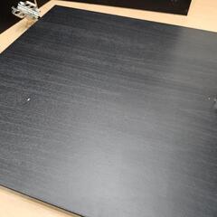 東京都東村山市直接引き取り！IKEA KALLAX カラックスインサート 扉 ブラックブラウン 33×33cmの画像