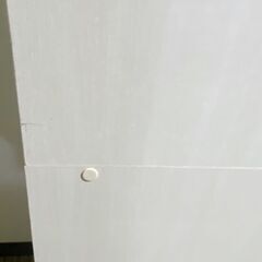M558 カラーボックス ６段 扉付き 本棚 ホワイトの画像