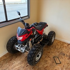 四輪バギー　２スト　ATV  公道可　普通免許　ノーヘル　現況不具合無　綺麗の画像