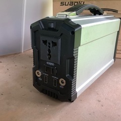 R7④中古ポータブル電源スアオキS601の画像