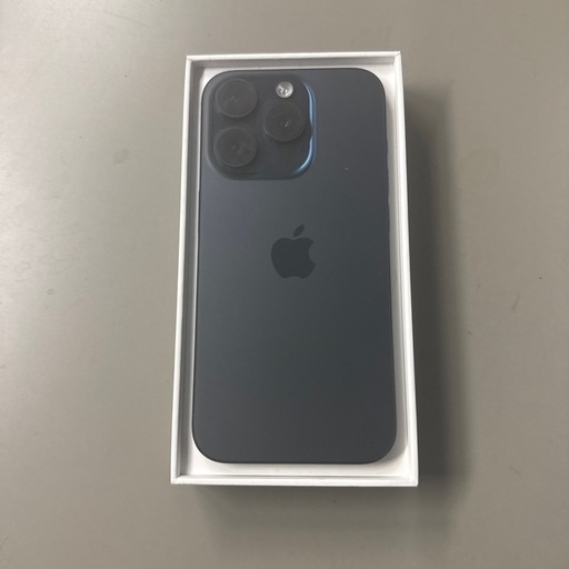 iPhone15pro 128GB ブルーチタニウム  美品
