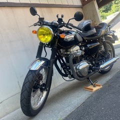 カワサキ  バイク 車体 W400の画像