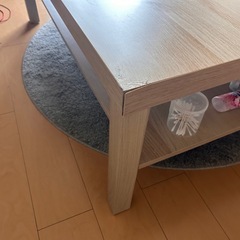 ホワイトウッド調でかわいい❣️センターテーブル！の画像