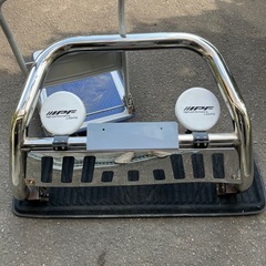 ハイゼットトラック　グリルガード　IPFレインボーフォグ付きの画像