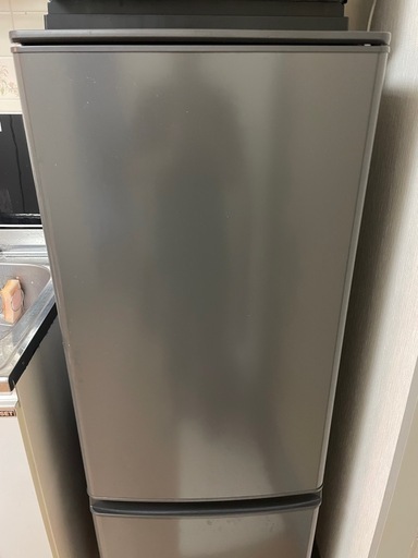 三菱 168L 冷凍冷蔵庫 MR-P17F-H