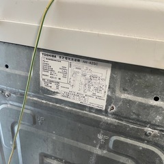 (受け渡し予定)洗濯機、照明の画像