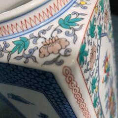 有田焼花瓶　哲山作の画像