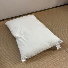 【9/11取引指定】無印良品のコンパクト敷ふとんと敷ふとんカバー、ニトリのポリエステルまくらと枕カバーの画像