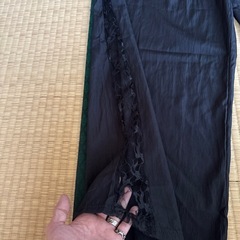 【9月末まで】両サイド　レースナイロンパンツの画像