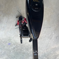 エレキ　50 ポンド　釣り　船外機？の画像