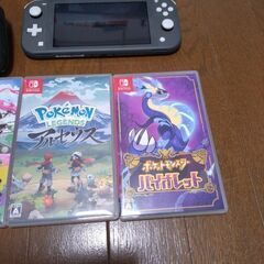 ニンテンドースイッチライト　ソフト　コントローラー　ポケモンカードの画像