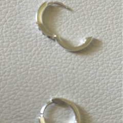 純銀ピアスセットの画像
