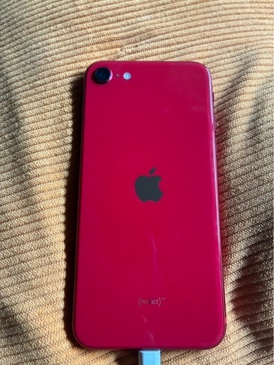 ソフトバンク　iPhone se 第二世代　レッド