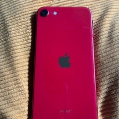 ソフトバンク　iPhone se 第二世代　レッドの画像