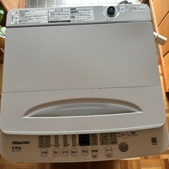 （2024年モデル）ハイセンス 洗濯機 6kg（HW-K60J）の画像