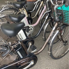 試乗🉑新車みたいな⭐️中古電動ママチャリ　 ヤマハPASナチュラ　 パナソニックビビ　 ブリヂストンアシスタの画像