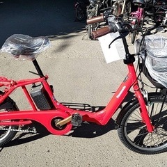 試乗🉑新車仕上げ⭐️中古子供乗せ電動自転車 パナソニックギュットアニーズの画像