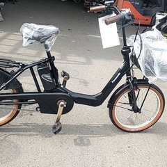 試乗🉑新車仕上げ⭐️中古子供乗せ電動自転車 パナソニックギュットアニーズの画像