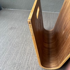木製ミニテーブルの画像