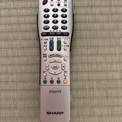 シャープ　AQUOS 液晶カラーテレビ　20V型の画像