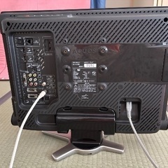 シャープ　AQUOS 液晶カラーテレビ　20V型の画像