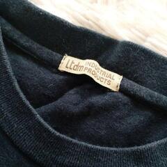 ★美品★【M】ロゴ　半袖Tシャツ　クルーネック　黒　英字　レディースの画像