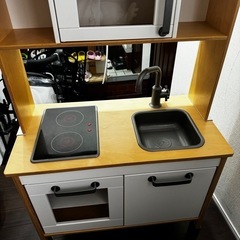IKEAのキッチン　モデルの画像