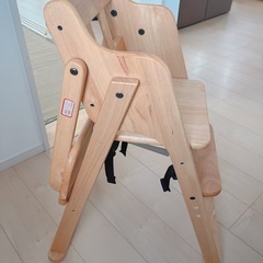 ベビーハイチェア　テーブル付き　タンスのゲンの画像