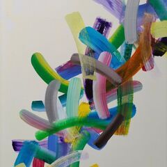 抽象画(アート油絵)の画像