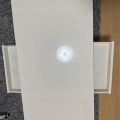 ダイニングテーブル　引き出し付の画像