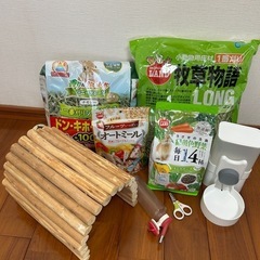 うさぎ飼育セットの画像