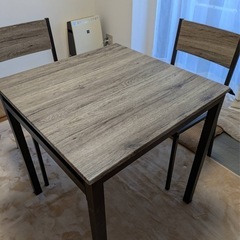 美品　二人掛けダイニングの画像