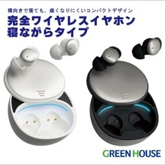 未開封　グリーンハウス ワイヤレスイヤホンの画像