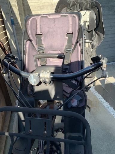 【なんでも問合せください】子ども乗せ電動自転車　ブリヂストン　ハイディツー　黒