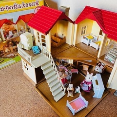 【廃盤】シルバニアファミリー あかりの灯る大きなお家の画像