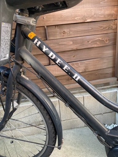 【なんでも問合せください】子ども乗せ電動自転車　ブリヂストン　ハイディツー　黒