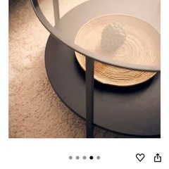 お洒落ローテーブルの画像