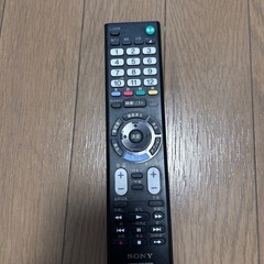 ソニーTVリモコンの画像